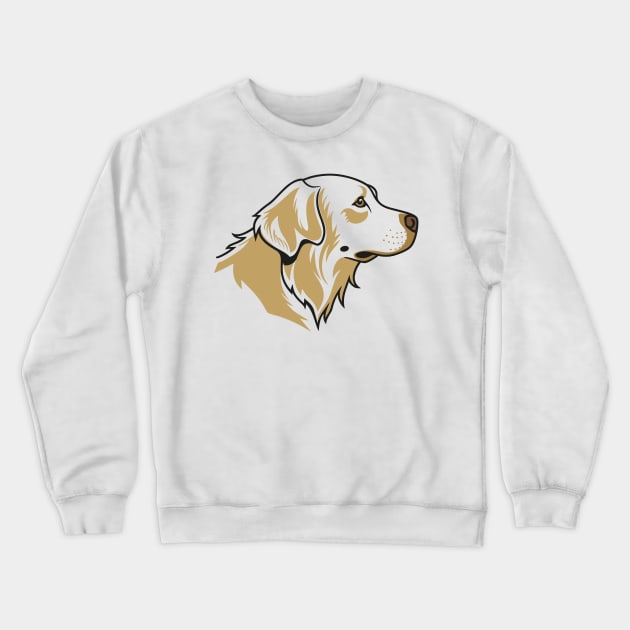 National Golden Retriever Day – February Crewneck Sweatshirt by irfankokabi